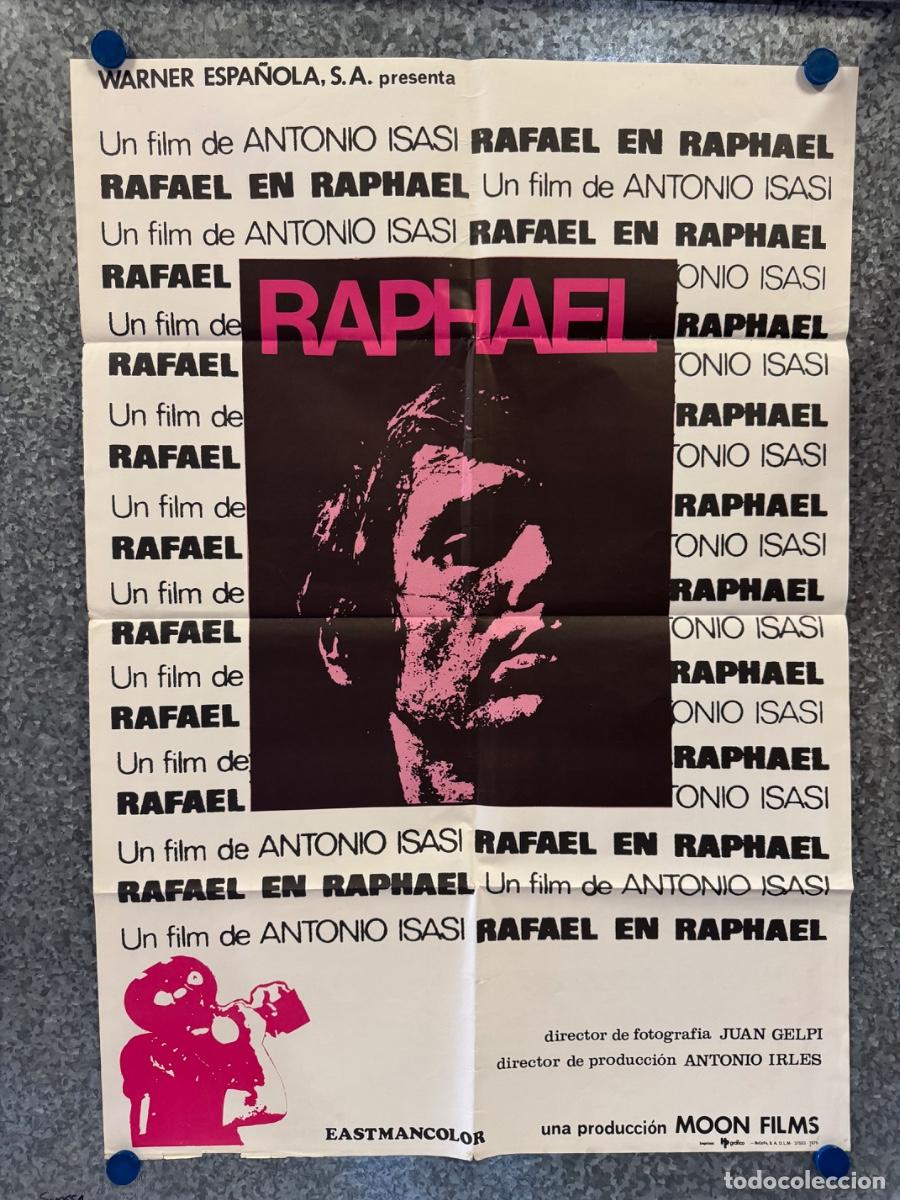 Cine: RAPHAEL, Rafael, A&ntilde;o 1975, POSTER ORIGINAL