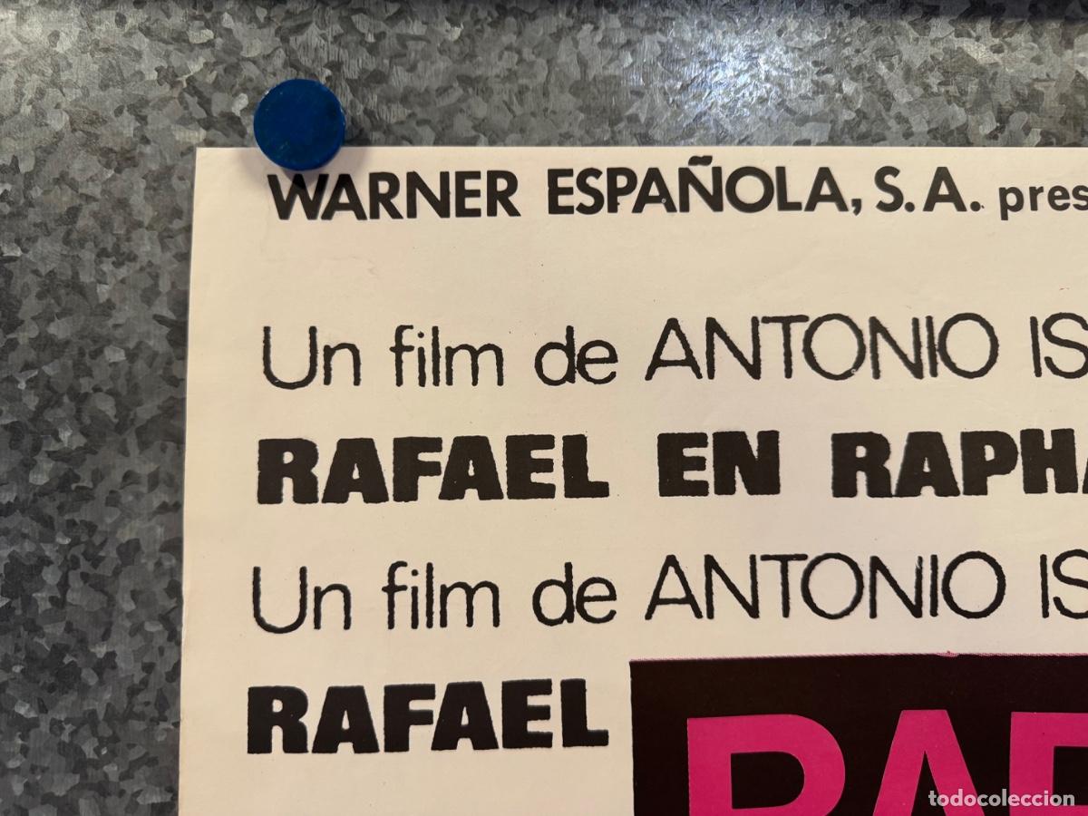 Cine: RAPHAEL, Rafael, A&ntilde;o 1975, POSTER ORIGINAL - Foto 2