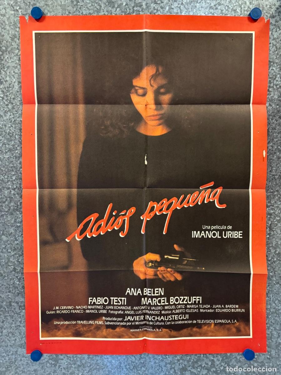 Cine: Adios peque&ntilde;a, Ana Belen, Fabio Testi, A&ntilde;o 1986, POSTER ORIGINAL