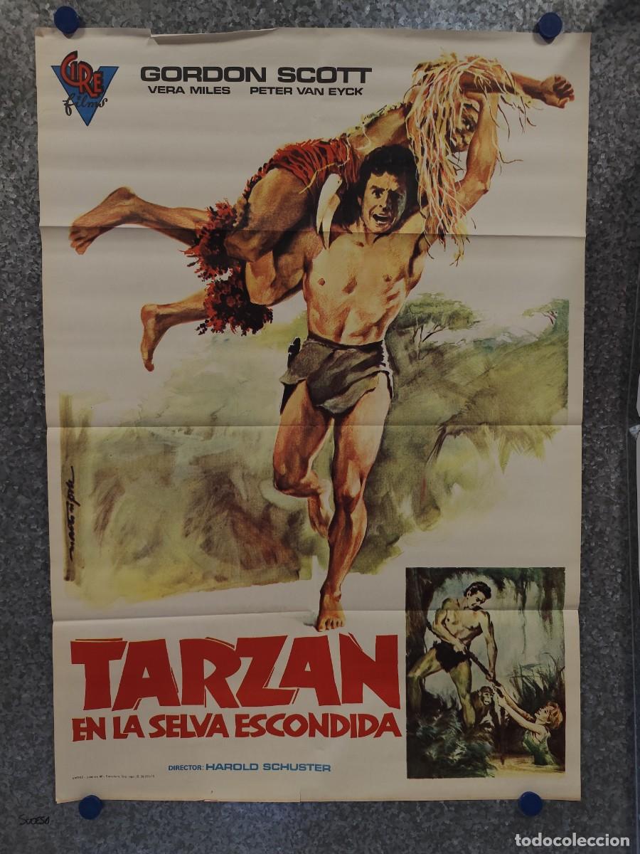 Cine: 5 POSTERS ORIGINALES A&Ntilde;OS 60, 70 - TARZAN, RAFAEL FARINA, WINCHESTER, BRUCE LE, EL ZORRO