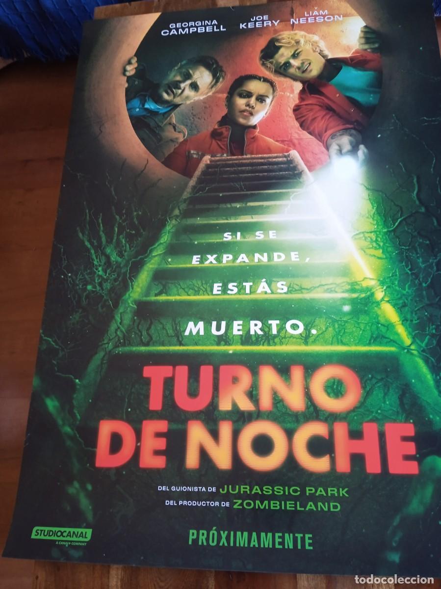 Cine: Turno de noche - Joe Keery, Georgina Campbell, Liam Neeson - Poster original DeaPlaneta 2026 Previo