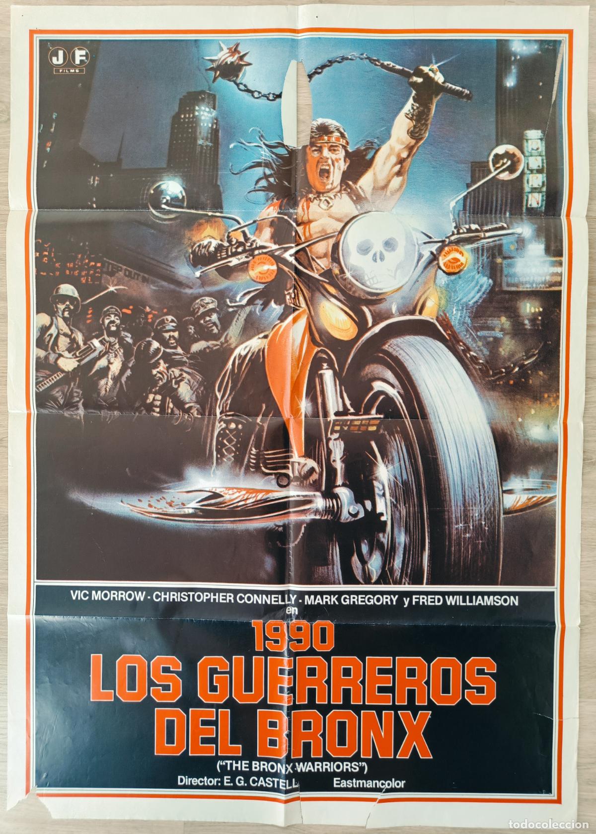 Cine: CARTEL CINE 1990 LOS GUERREROS DEL BRONX MARK GREGORY C812