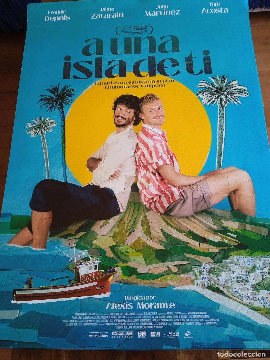Cine: A una isla de ti - Freddie Dennis, Jaime Zatarain, Toni Acosta - Poster original DeaPlaneta 2026