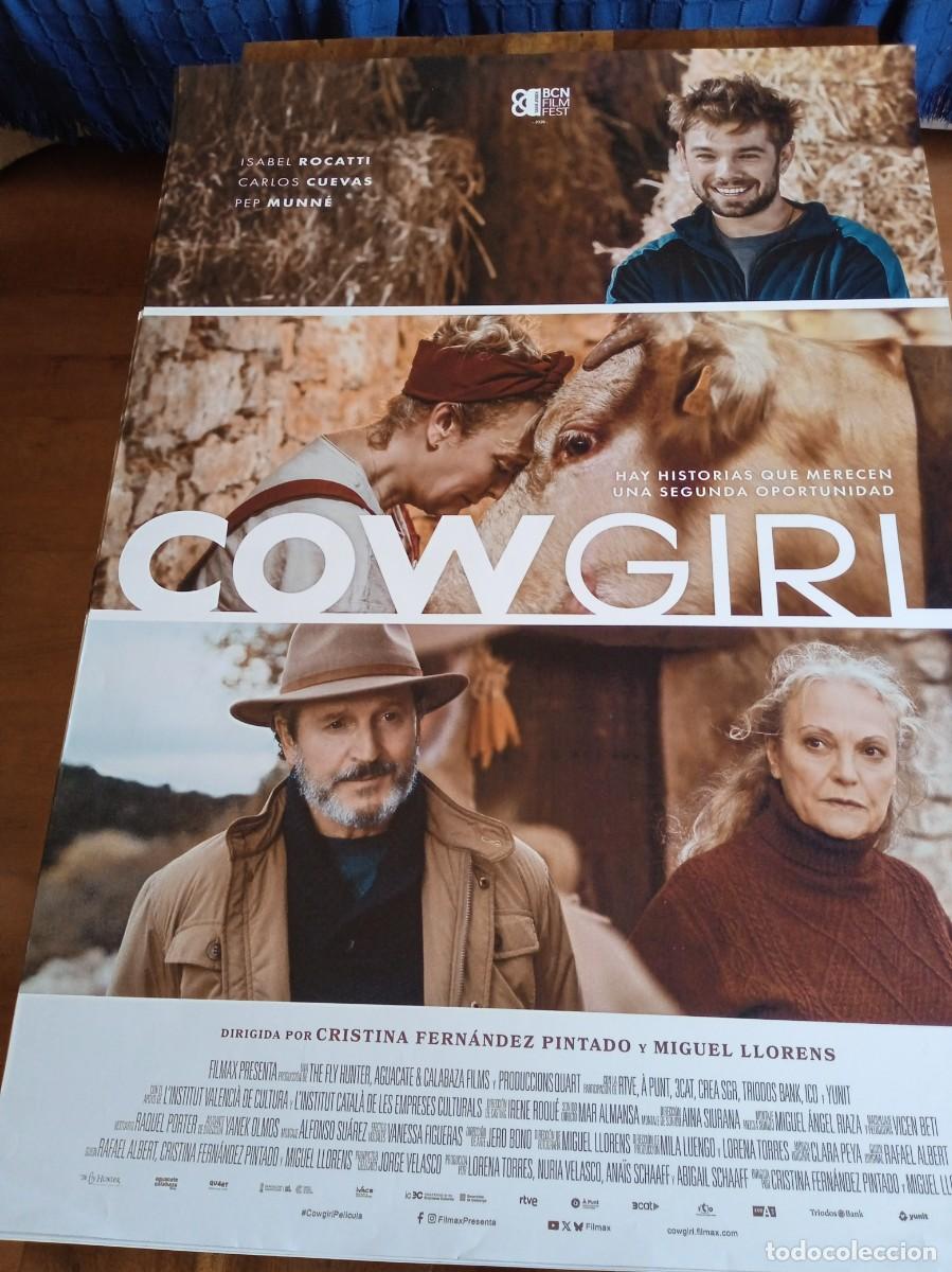 Cine: Cowgirl - Isabel Rocatti, Pep Munn&eacute;, Carlos Cuevas, Joaqu&iacute;n Climent - Poster original Filmax 2026