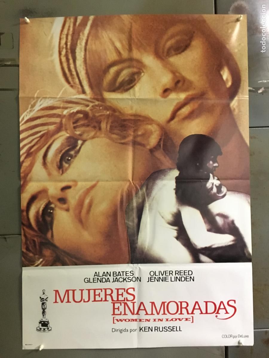 Cinema: AFJ06 MUJERES ENAMORADAS KEN RUSSELL GLENDA JACKSON POSTER ORIGINAL 70X100 ESPA&Ntilde;OL h6