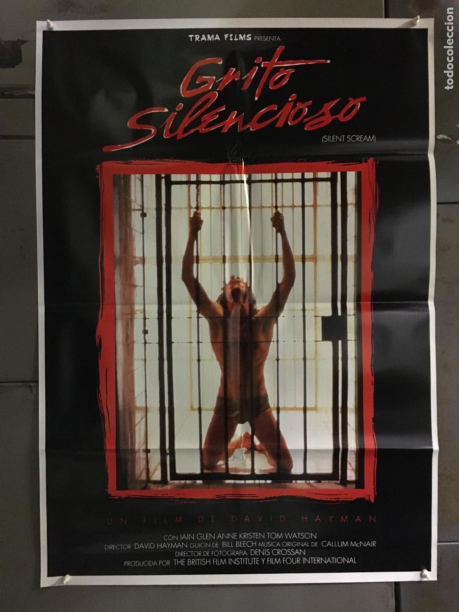 Cinema: AFJ12 GRITO SILENCIOSO ROBERT CARLYLE POSTER ORIGINAL 70X100 ESTRENO h6