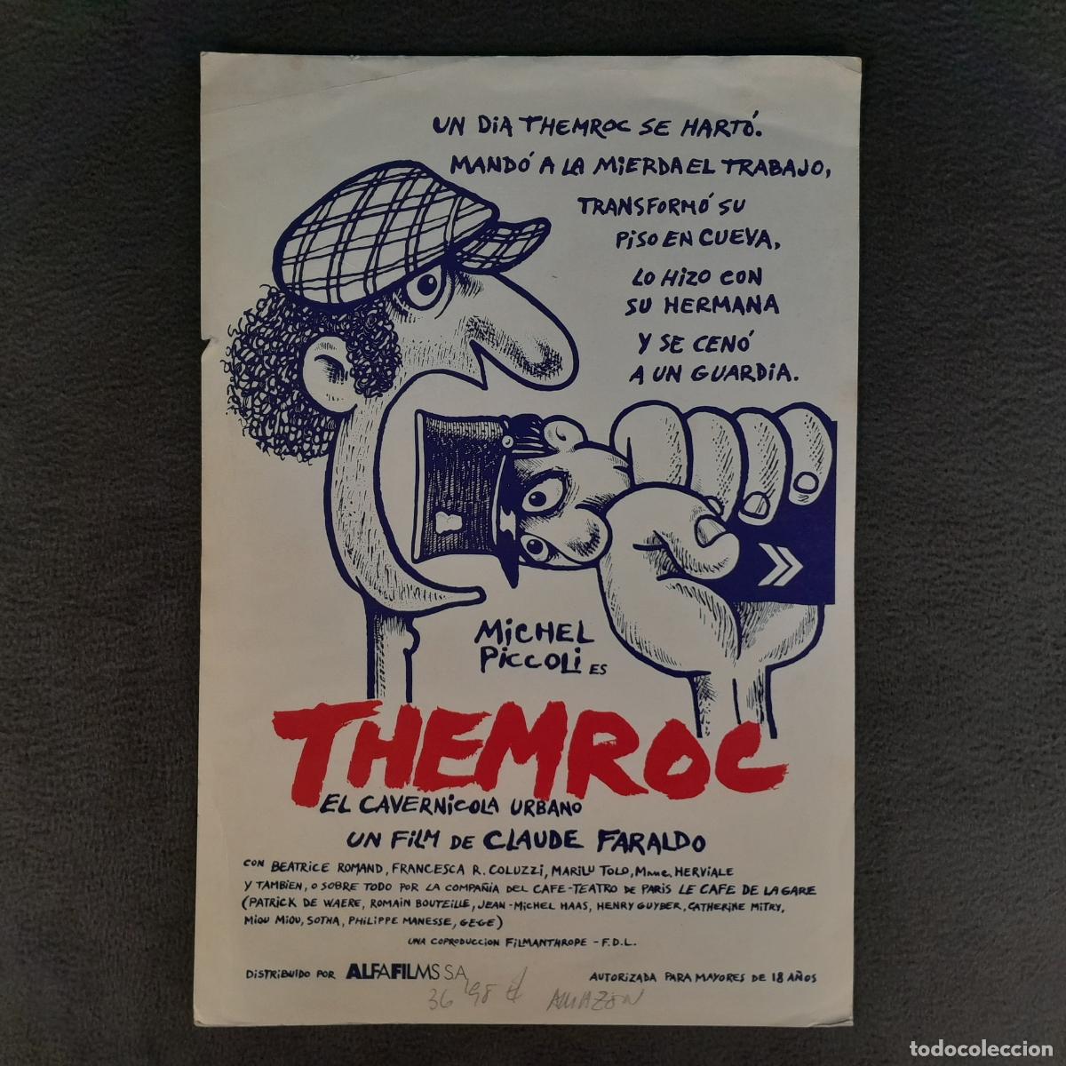 Cin&eacute;ma: CC-17. P&Oacute;STER: THEMROC. CLAUDE FARALDO. ALFA FILMS. A&Ntilde;O 1972