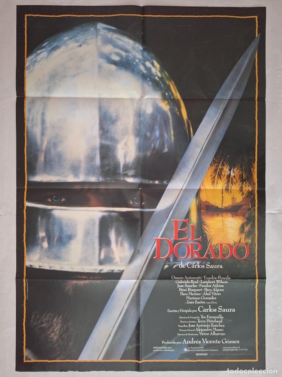 Cinema: ANTIGUO CARTEL CINE EL DORADO CARLOS SAURA RV P-2015
