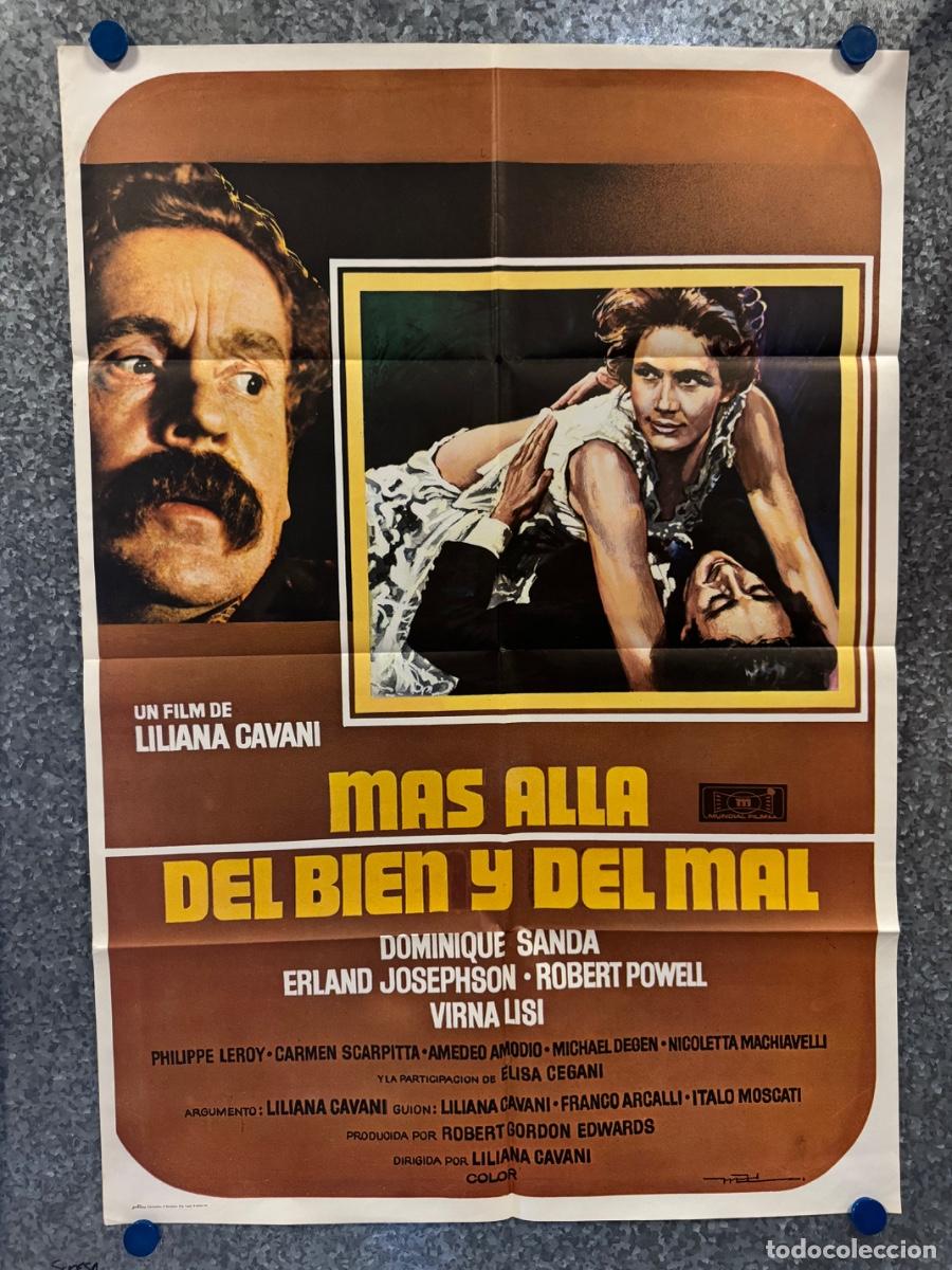 Cine: Mas alla del bien y del mal, Dominique Sanda, Erland Josephson, A&ntilde;o 1978, POSTER ORIGINAL