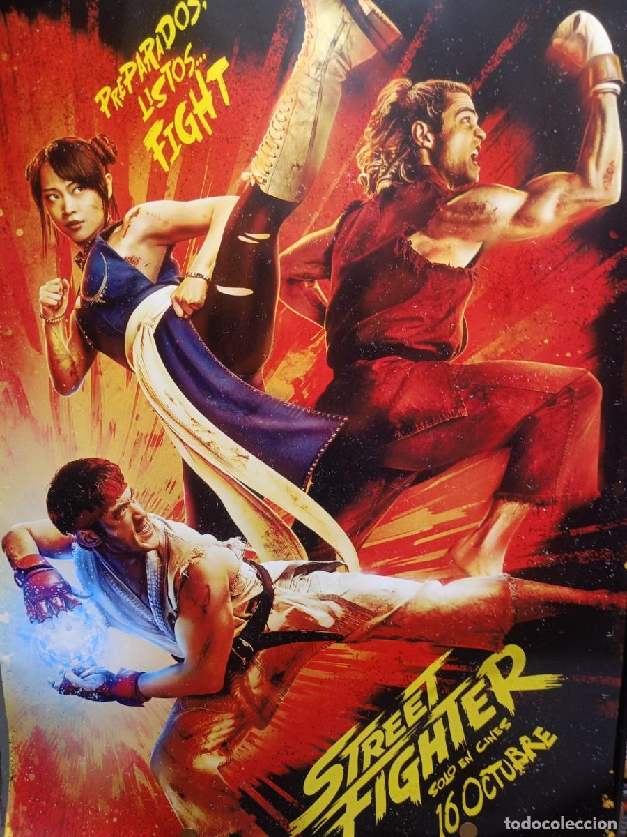 Cine: Street fighter. P&oacute;ster original