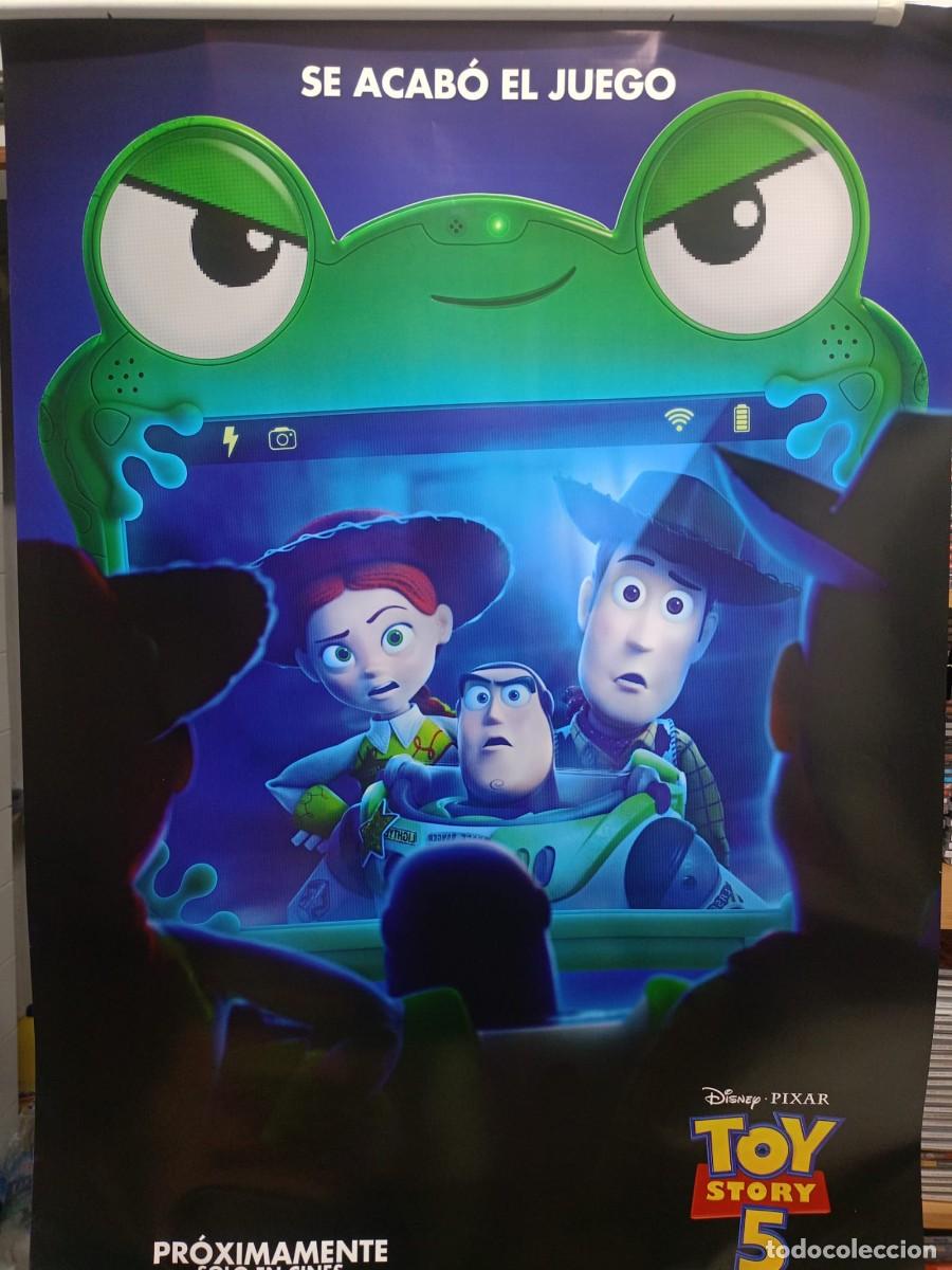 Cine: Toy Story 5 azul. P&oacute;ster original