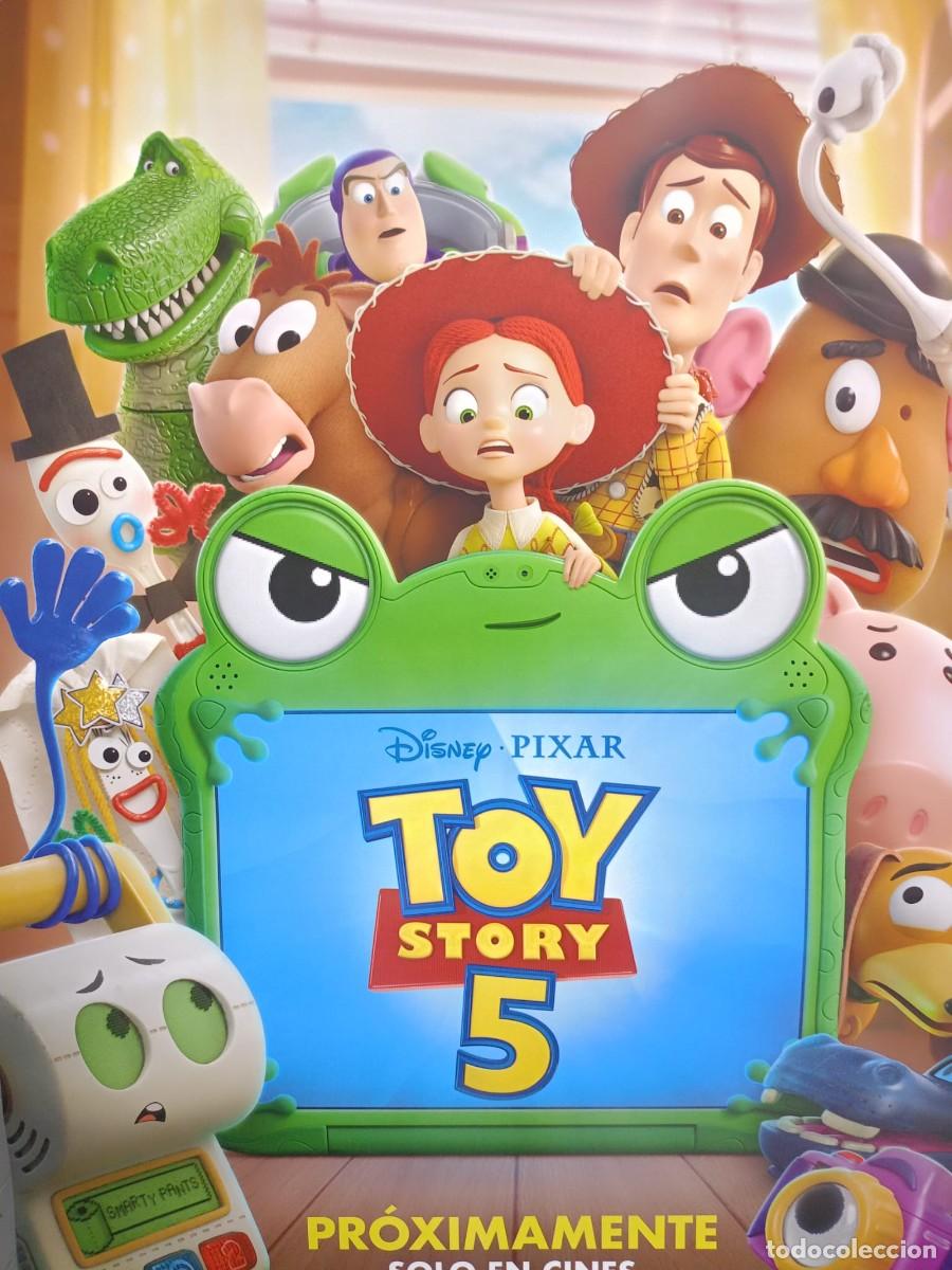 Cine: Toy Story 5 personajes. P&oacute;ster original
