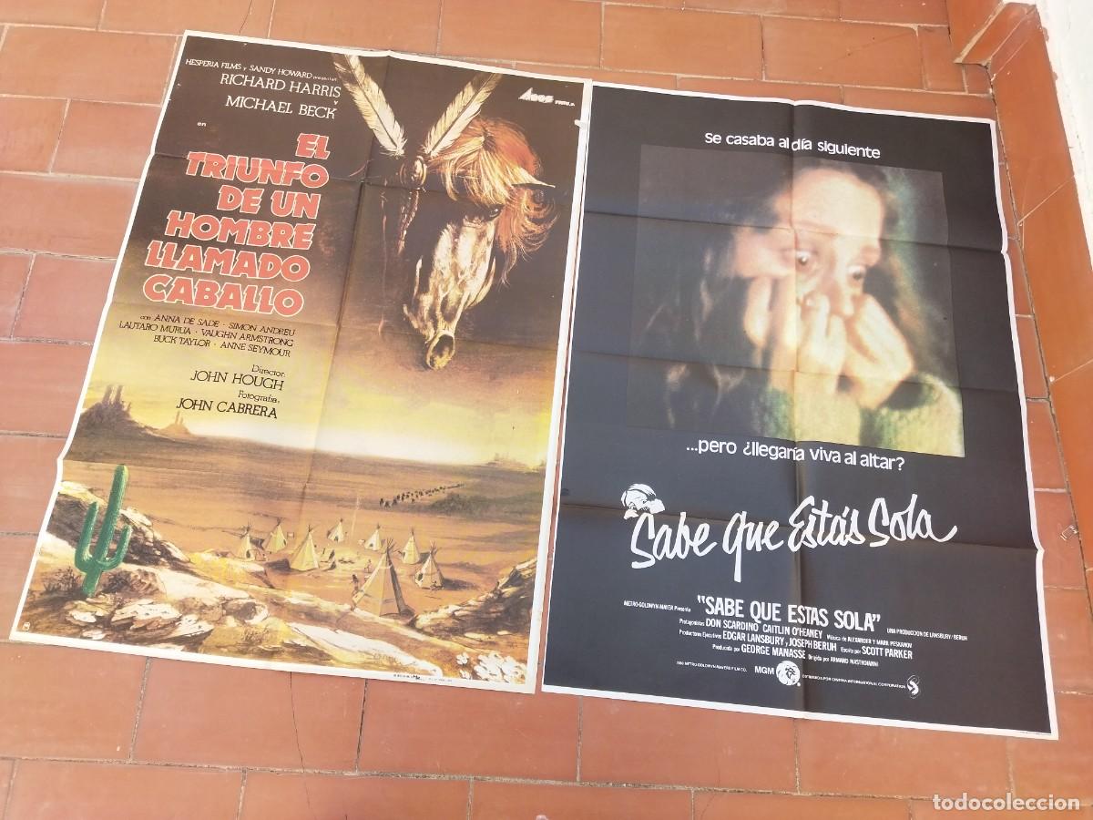 Cine: lote 20 carteles de cine 70x 100 aprox a&ntilde;os 70 80 n&ordm; 5 ver fotos