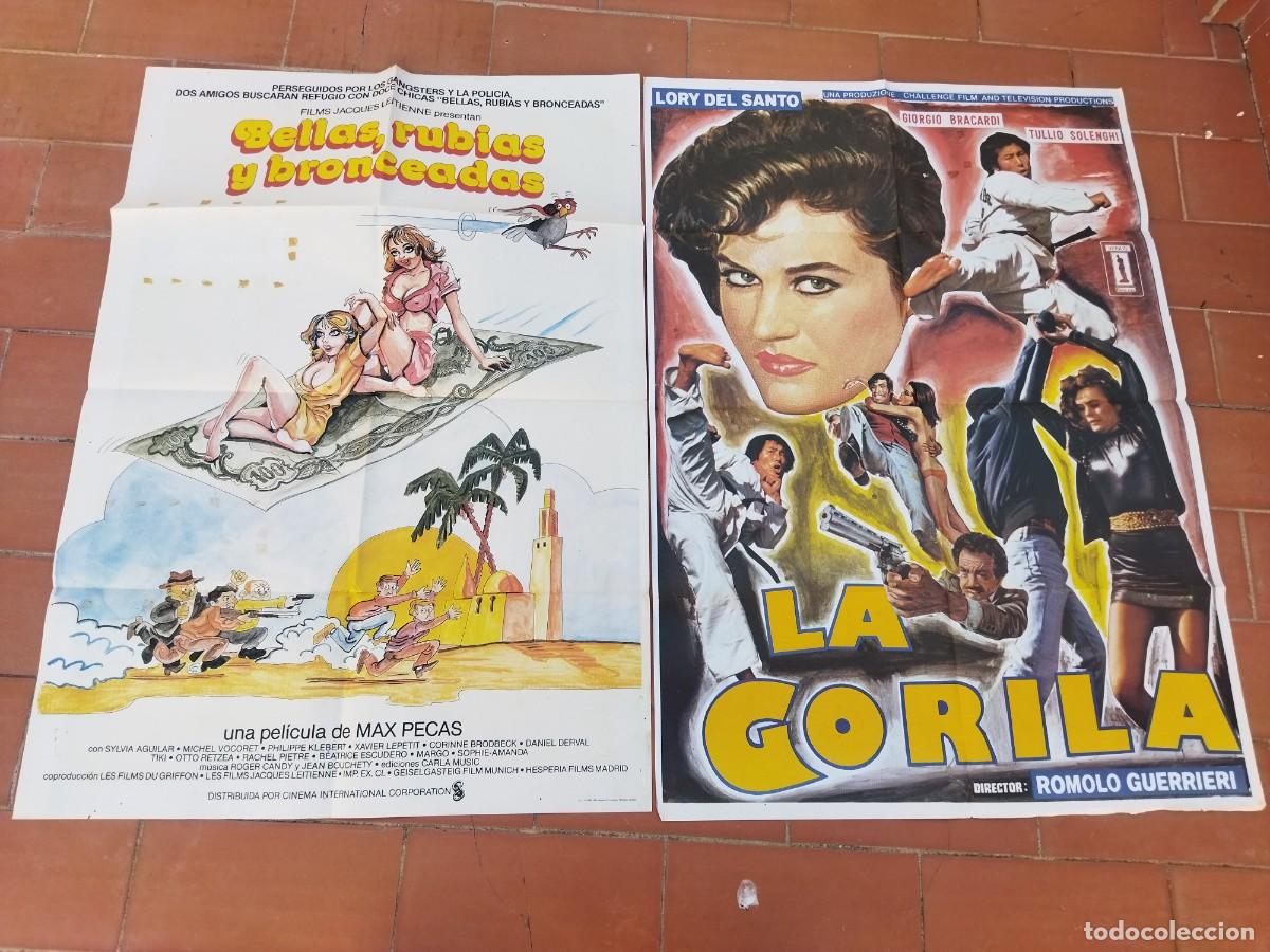 Cine: lote 20 carteles de cine 70x 100 aprox a&ntilde;os 70 80 n&ordm; 4 ver fotos