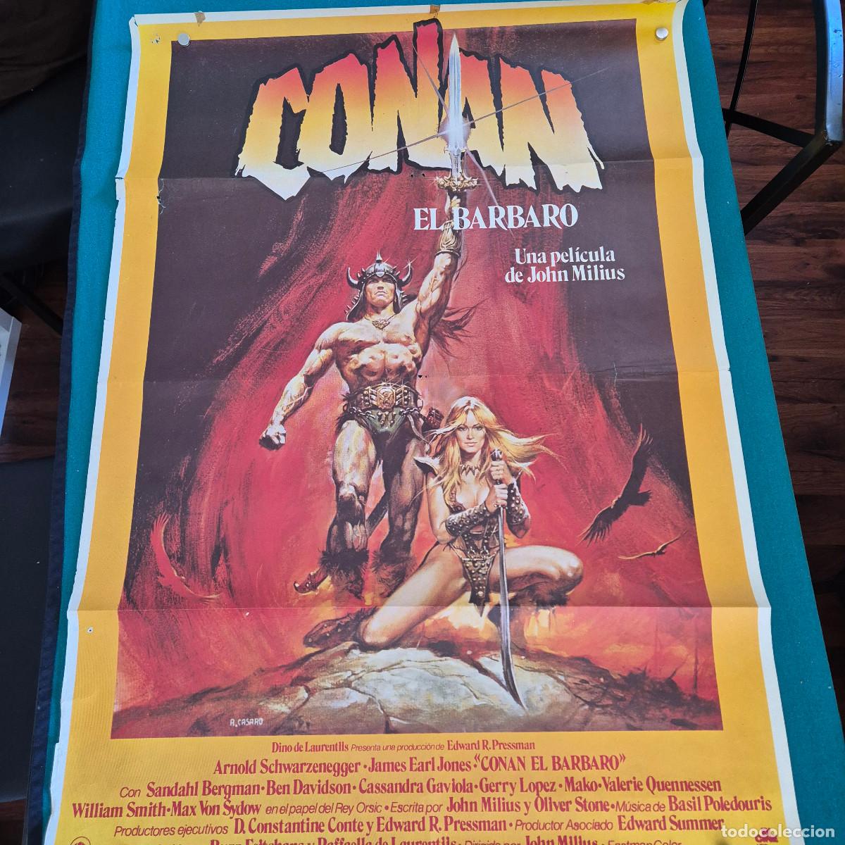 Cine: CONAN EL BARBARO POSTER ORIGINA