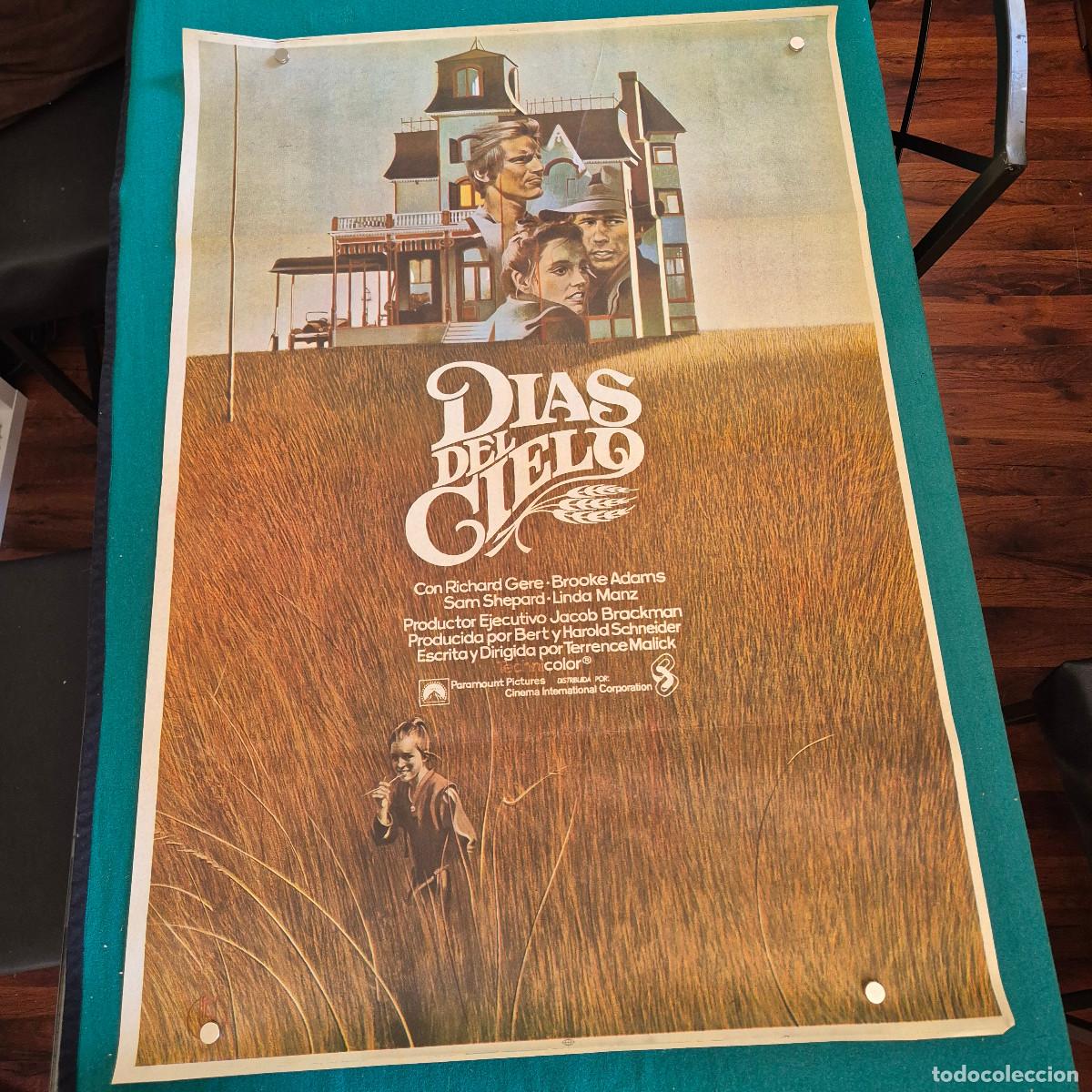 Cine: ANTIGUO CARTEL CINE DIAS DEL CIELO