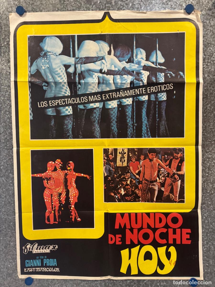 Cinema: Mundo de noche hoy, Gianni Proia, A&ntilde;o 1978, POSTER ORIGINAL