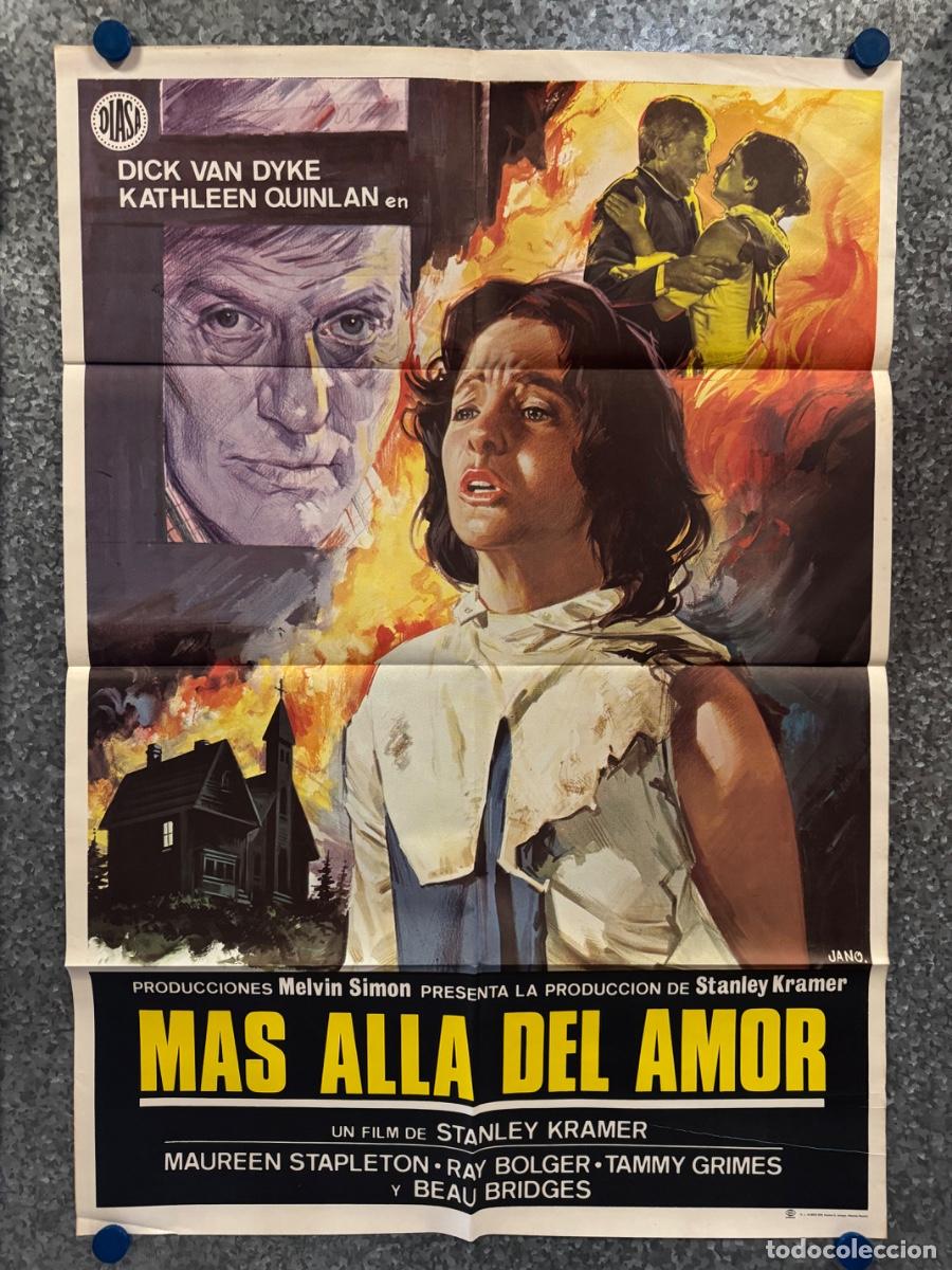 Cine: Mas alla del amor, Dick Van Dyke, Kathleen Quinlan, A&ntilde;o 1979, POSTER ORIGINAL