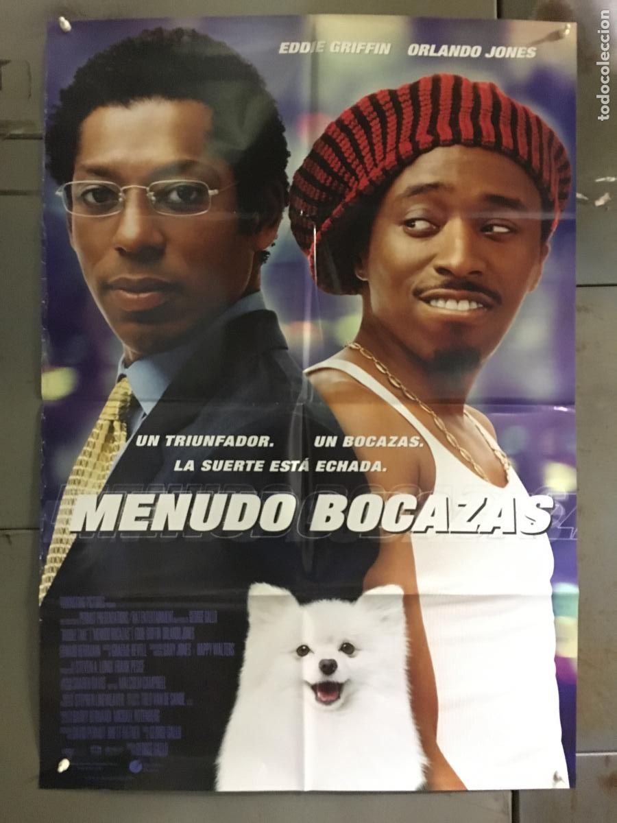Cine: AFJ23 MENUDO BOCAZAS EDDIE GRIFFIN ORLANDO JONES POSTER ORIGINAL 70X100 ESTRENO h1