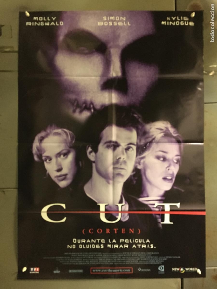Cinema: AFJ32 CUT MOLLY RINGWALD KYLIE MINOGUE SIMON BOSSELL POSTER ORIGINAL 70X100 ESTRENO h0