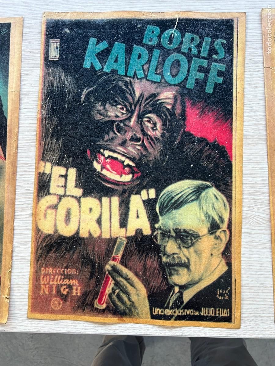 Cine: EL GORILA POSTER 42X30 COMOS SE VE