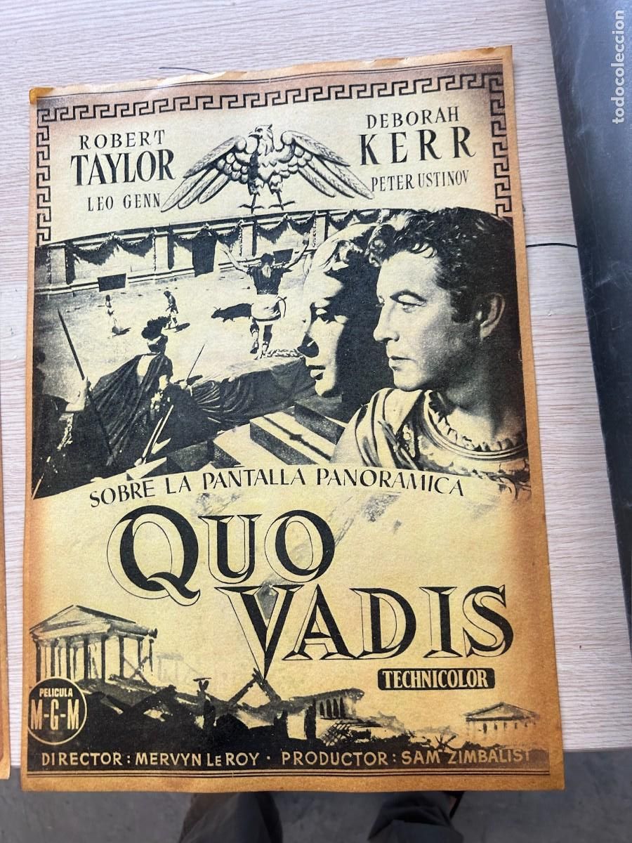 Cine: QUO VADIS POSTER 42X30 COMO SE VE