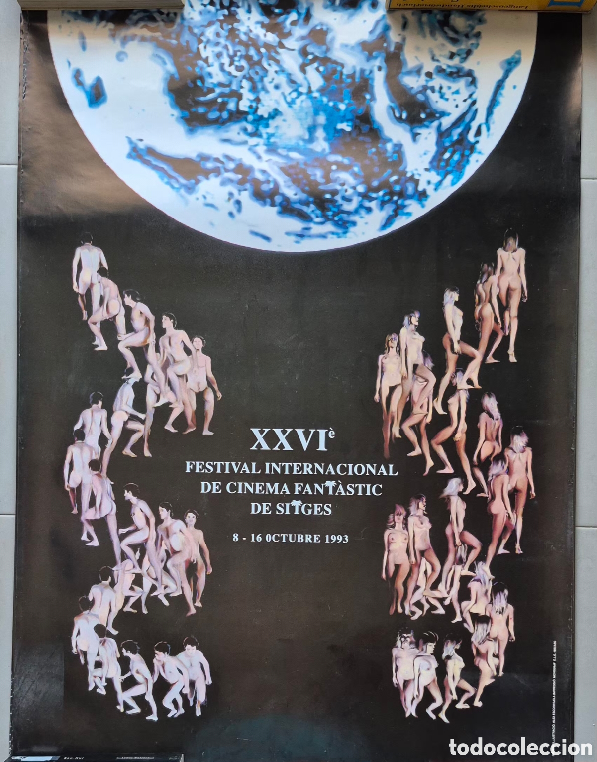 Cine: CARTEL, P&Oacute;STER - 26 FESTIVAL INTERNACIONAL DE CINEMA FANTASTIC DE SITGES 1993, 70X100
