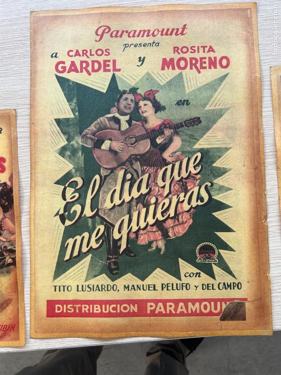 Cine: EL DIA QUE ME QUIERAS POSTER 42X30 COMO SE VE