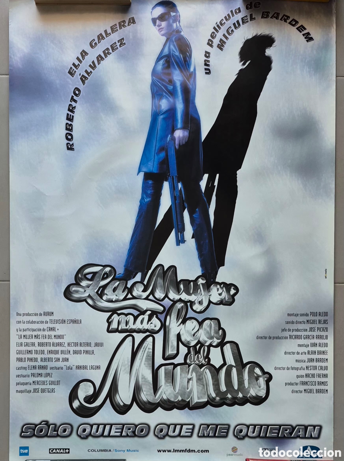 Cine: CARTEL, P&Oacute;STER - LA MUJER MAS FEA DEL MUNDO, 70X100