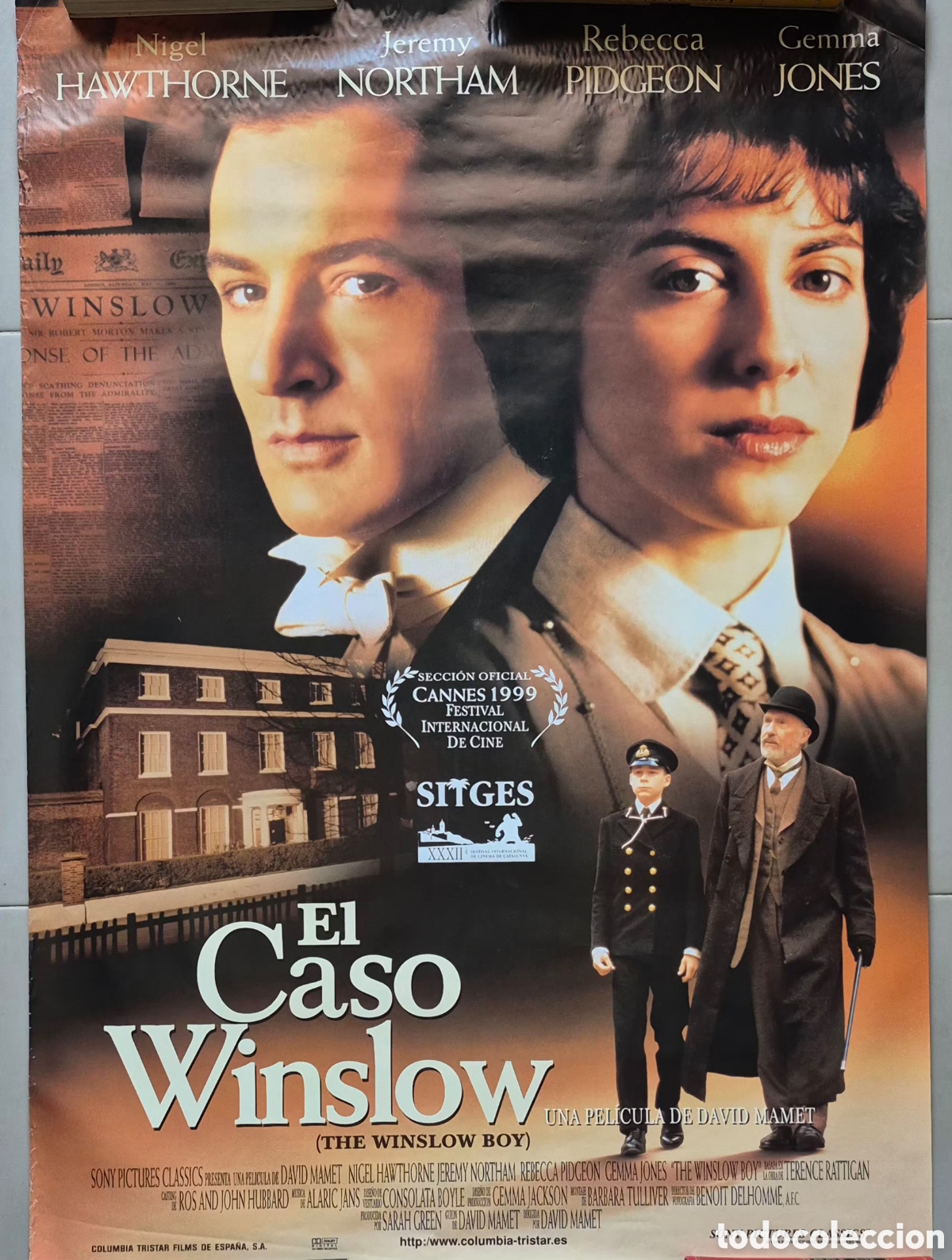 Cine: CARTEL, P&Oacute;STER - EL CASO WINSLOW, 70X100