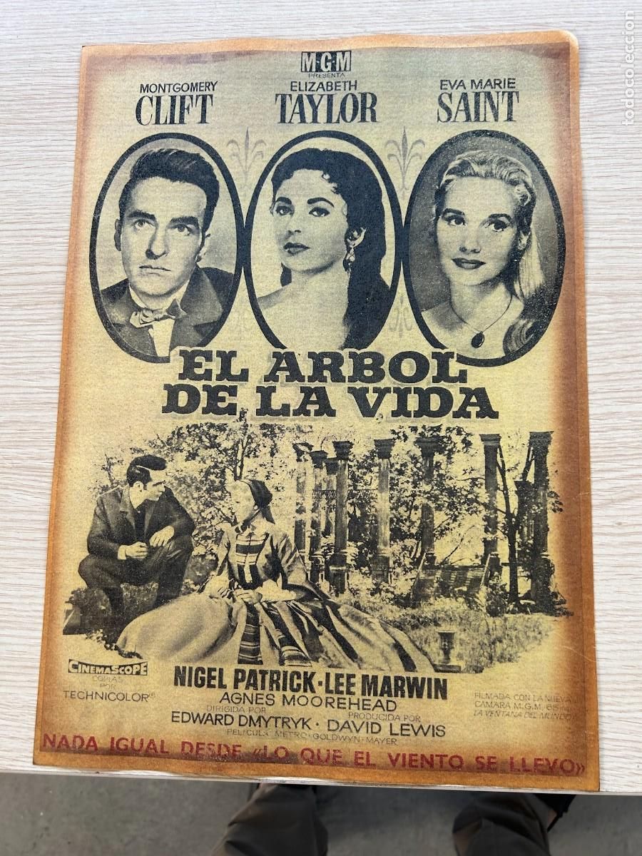Cine: EL ARBOL DE LA VIDA POSTER 42X30 COMO SE APRECIA