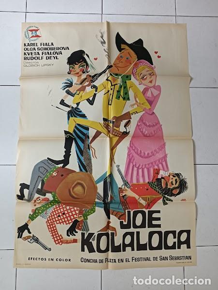 Cine: VKD 2337 JOE KOLALOCA CINE CHECO ANIMACION JANO POSTER ORIGINAL 70X100 ESTRENO