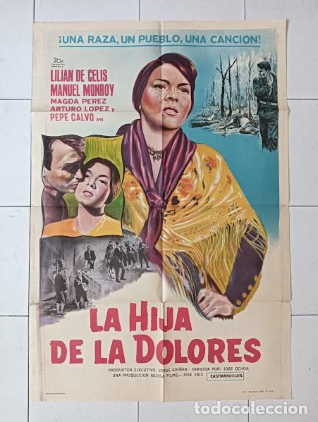 Cinema: EPX 0492 ALMA ARAGONESA LILIAN DE CELIS POSTER ORIGINAL ARGENTINO 75X110 LITOGRAFIA