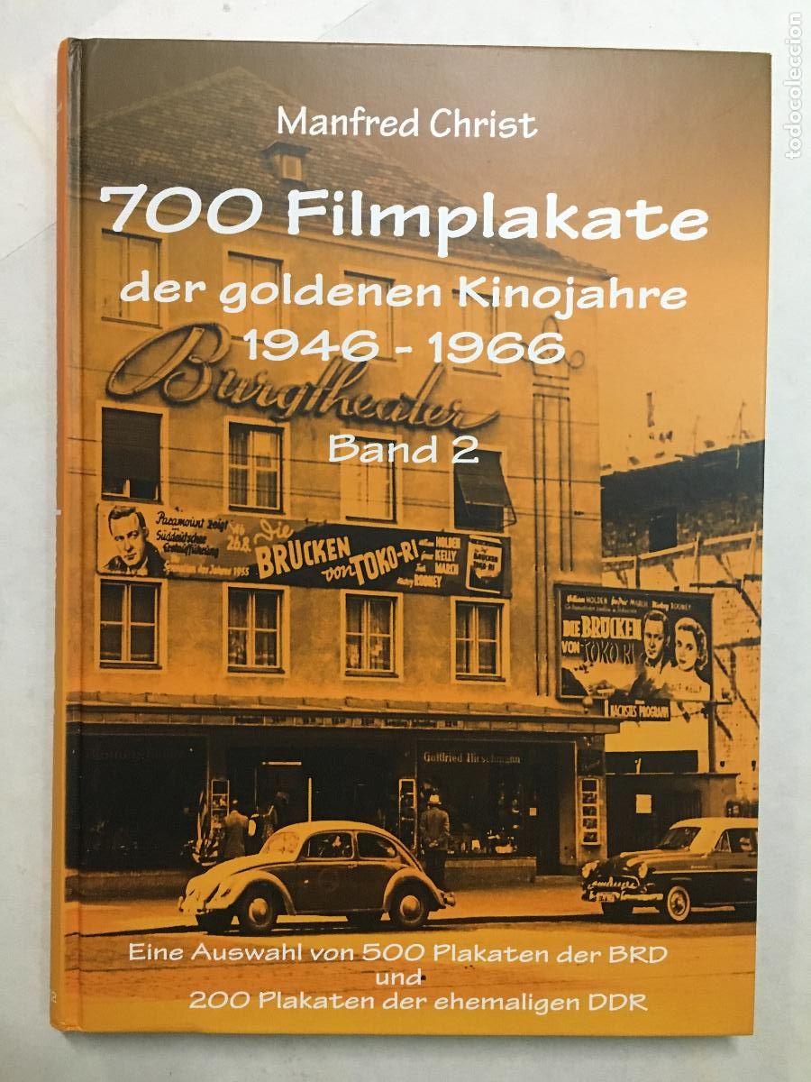 Cine: AFJ69 LIBRO CARTELES DE CINE ALEMANES 700 FILMPLAKATE DER GOLDENEN KINOJAHRE 1946-1966 VOL.2