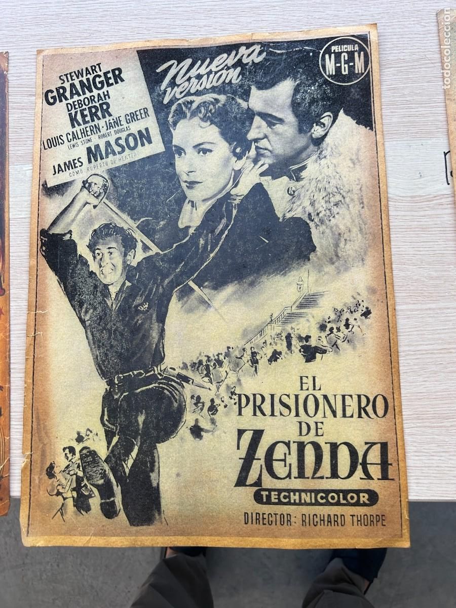 Cine: EL PRISIONERO DE ZENDA POSTER 42X30 COMO SE VE
