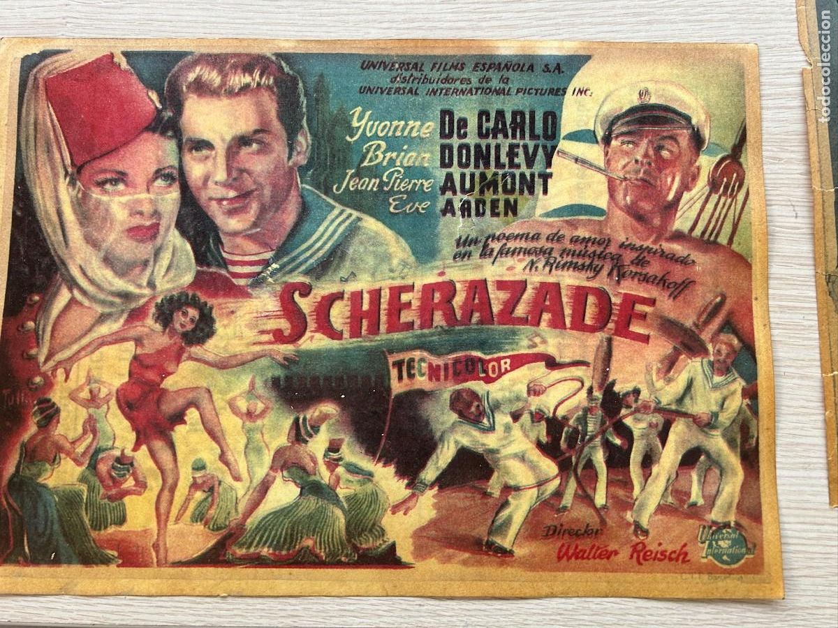 Cine: SCHERAZADE POSTER 42X30 COMO SE VE
