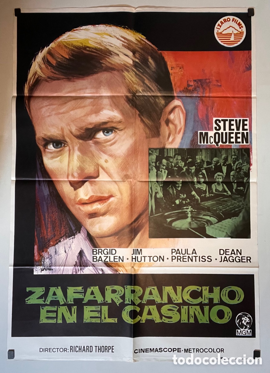 Cine: Zafarrqncho en el casino - Steve McQueen - Paula Prentiss