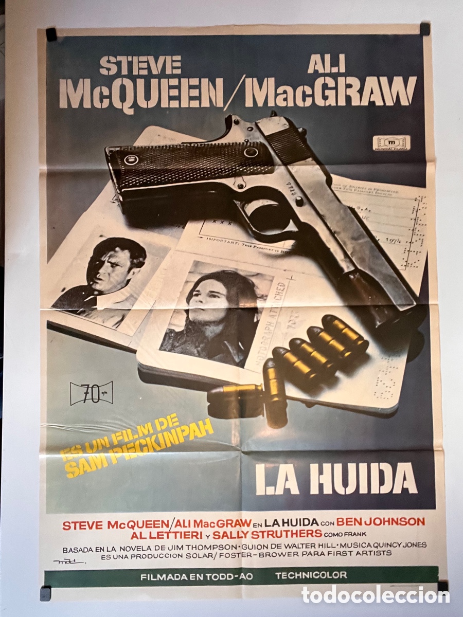 Cine: La Huida - Steve McQueen - Ali MacGraw