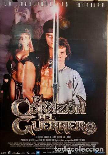 Cine: Cartel de Cine Original - El Coraz&oacute;n del Guerrero (1999) - 100x70 cm - Nunca Expuesto