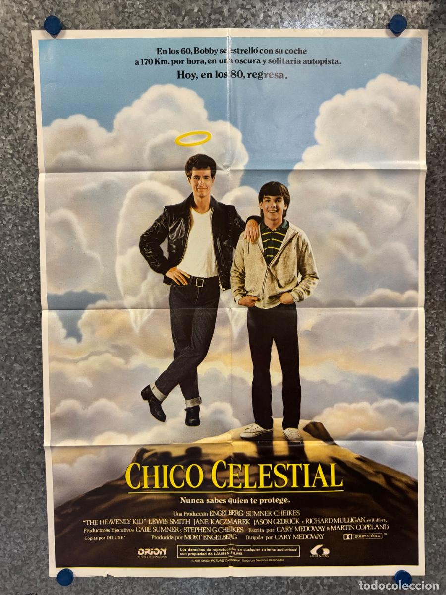 Cine: Chico celestial, Lewis Smith, Jason Gedrick, A&ntilde;o 1985, POSTER ORIGINAL