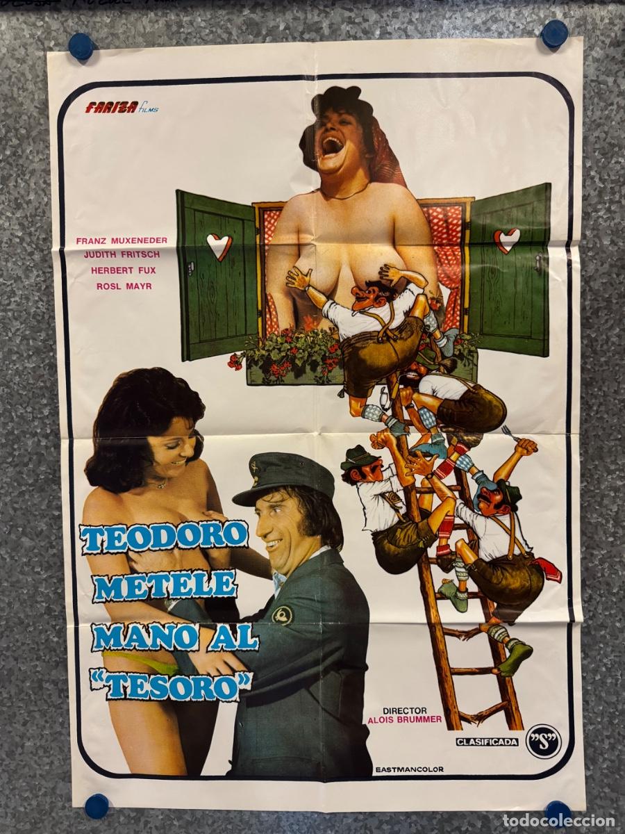 Cine: Teodoro metele mano al tesoro, Judith Fritsch, Herbert Fux, POSTER ORIGINAL