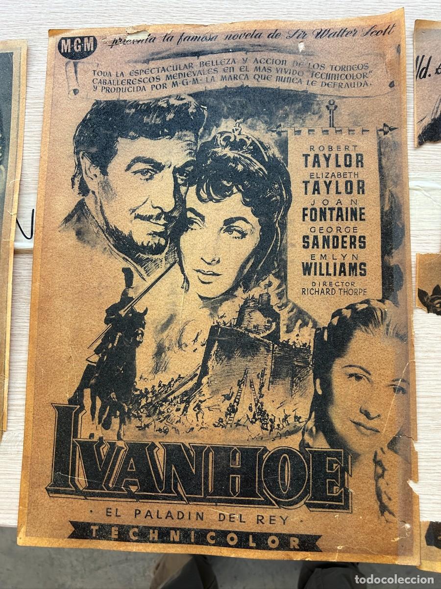 Cine: IVANHOE POSTER 42X30 COMO SE VE