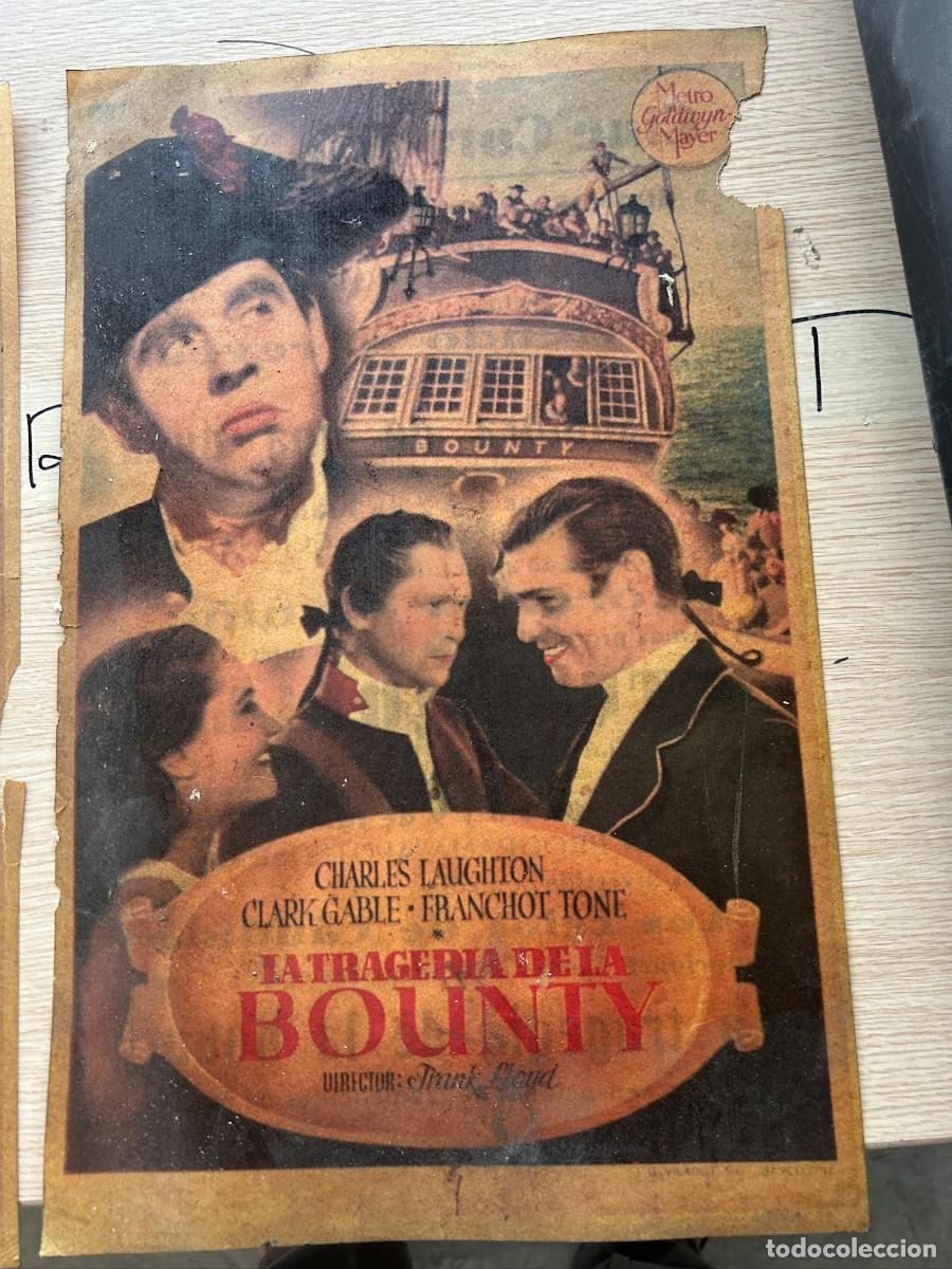Cine: LA TRAGEDIA DE LA BOUNTY POSTER 42X30 COMO SE VE