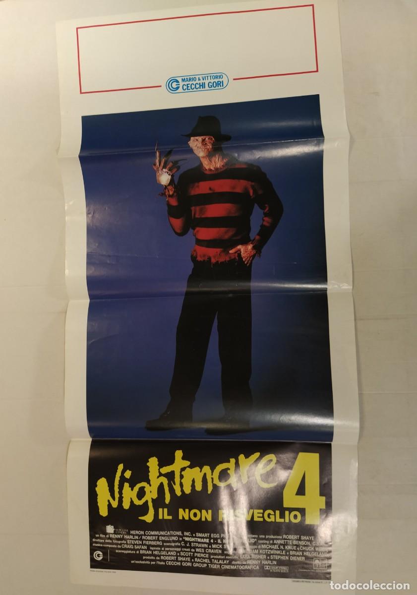 Cine: PESADILLA EN ELM STREET 4 - CARTEL DE CINE ITALIANO -VER FOTOS