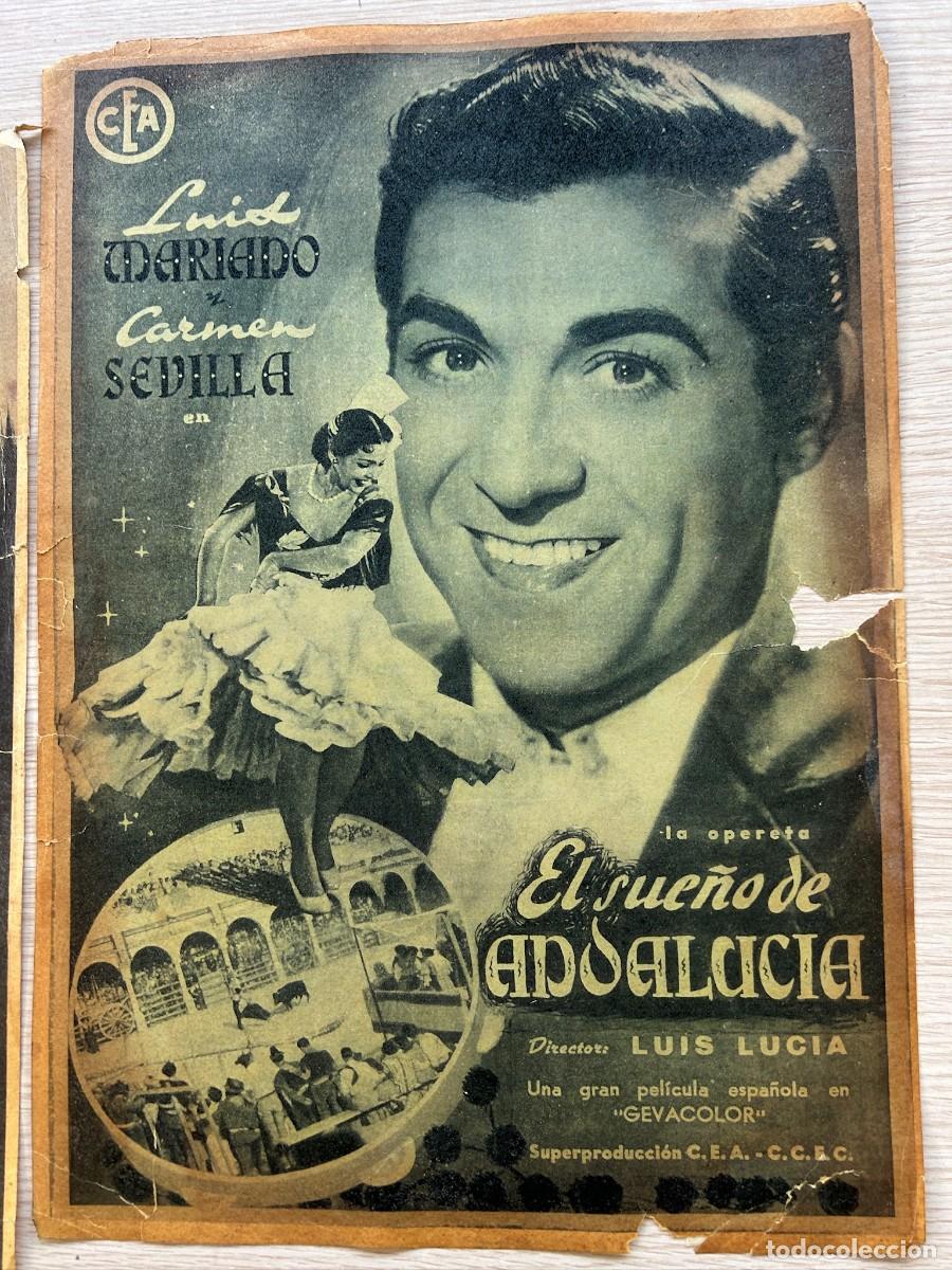 Cine: EL SUE&Ntilde;O DE ANDALUCIA POSTER 42X30 COMO SE VE