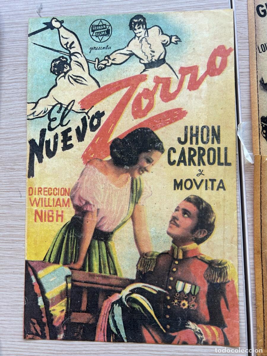Cine: EL NUEVO ZORRO POSTER 42X30 COMO SE VE