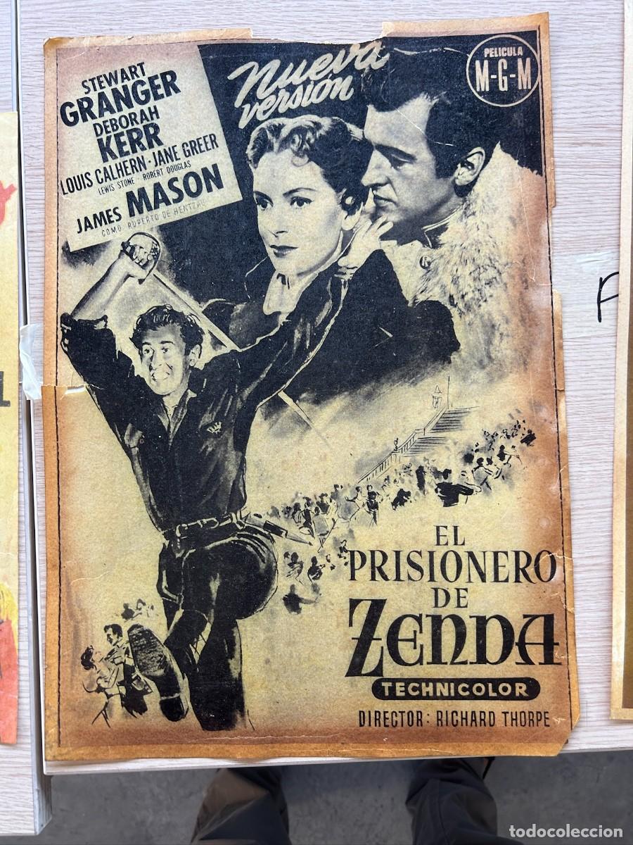 Cine: EL PRISIONERO DE ZENDA POSTER 42X30 COMO SE VE