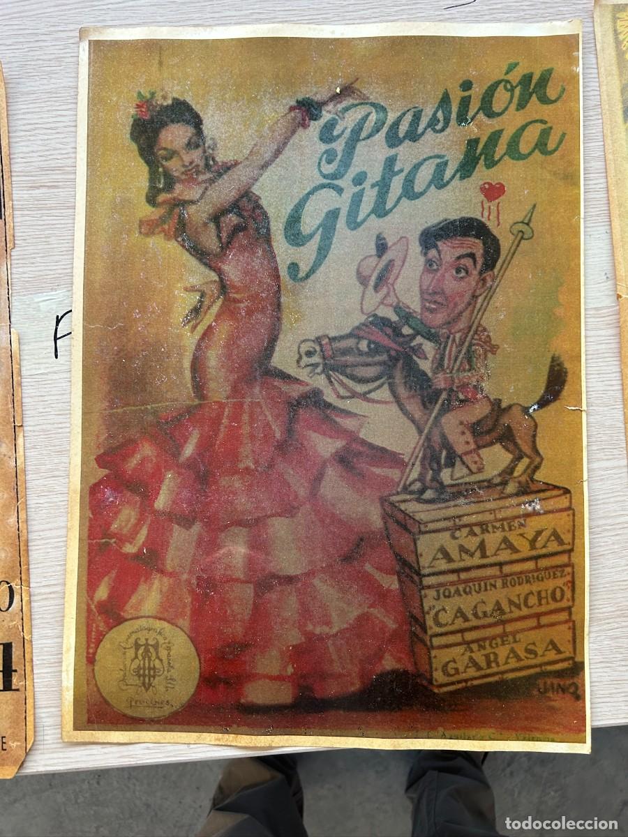 Cine: PASION GITANA POSTER 42X30 COMO SE VE