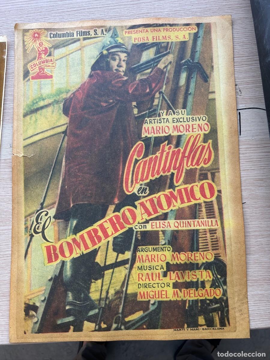 Cine: CANTINFLAS BOMBERO ATOMICO POSTER 42X30 COMO SE VE