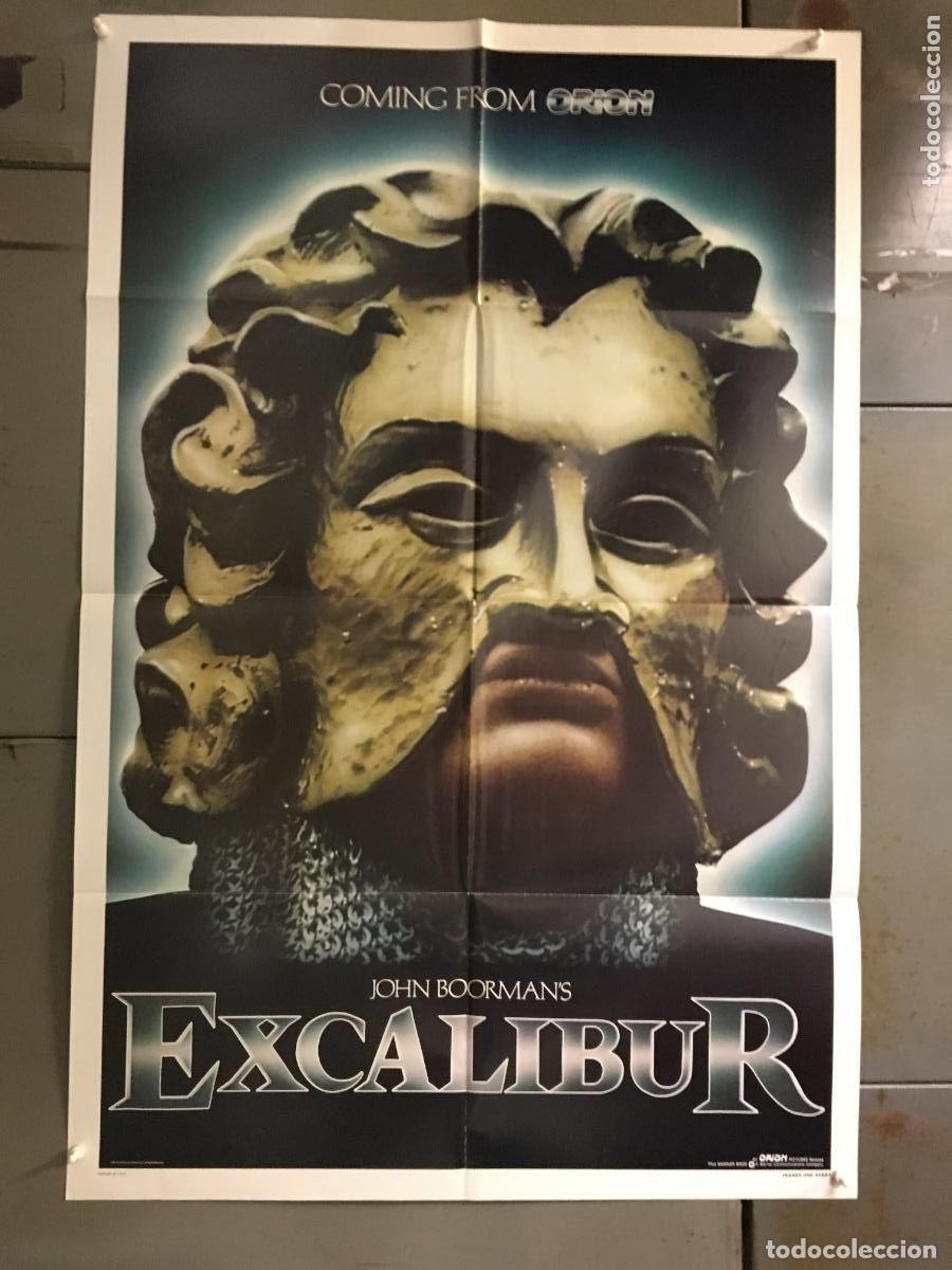 Cine: PJE 0494 EXCALIBUR JOHN BOORMAN POSTER ORIGINAL USA 70X105 TEASER